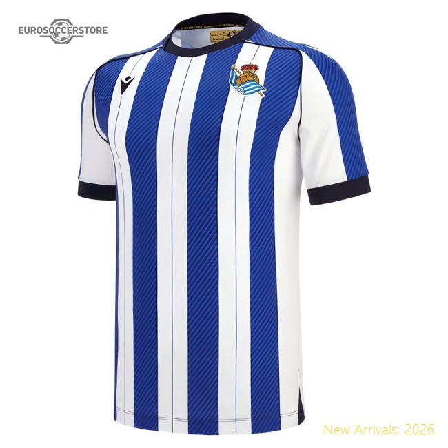 2025-2026 Real Sociedad Home Jersey Shirt Fan Edition Fan Edition