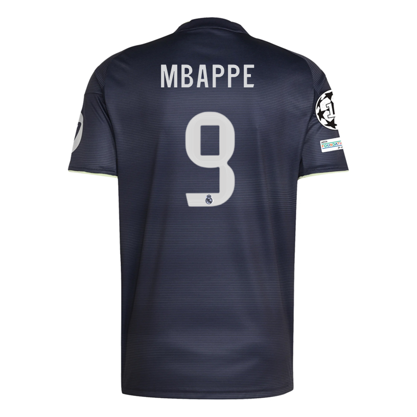 Mbappé Real Madrid Away Football Shirt 25/26 Champions League Legend Ink