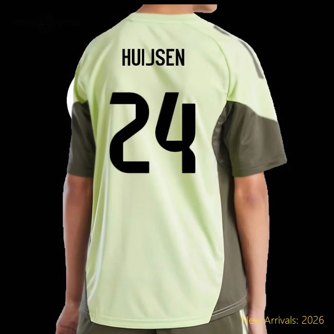2025-2026 Team Child-friendly Jersey Huijsen Kids-safe Technology