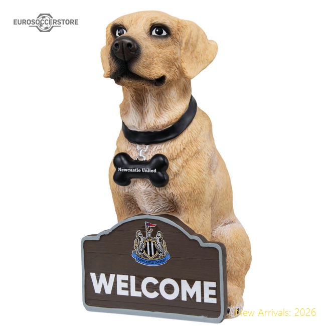 Excellent Newcastle United Fc Labrador Gnome - Competitive Price