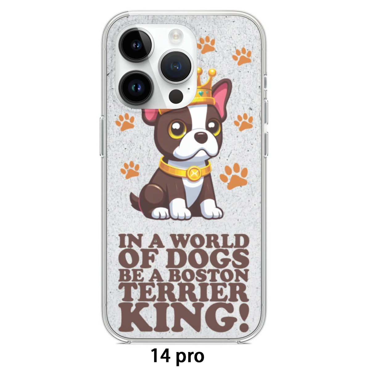 Stylish Duke - Iphone Case For Boston Terrier Lovers for Daily Life