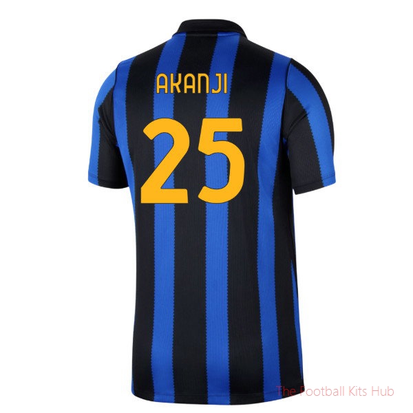 Fan Edition Inter Milan 2026-2027 Home Shirt (Akanji 25)