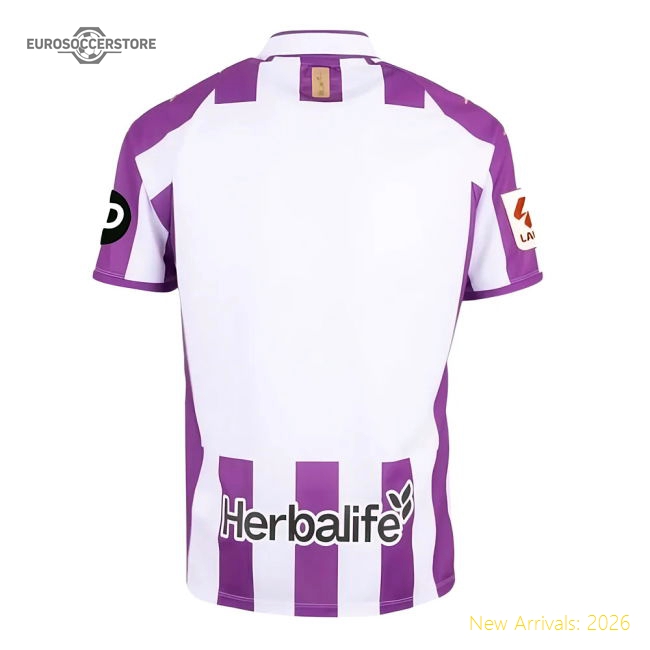 Real Valladolid Home Kit 2023-2024 Fan Wear Jersey