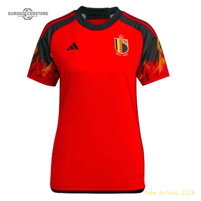 Belgium Home Kit 2022-2023 Match Version Jersey Stadium Approved
