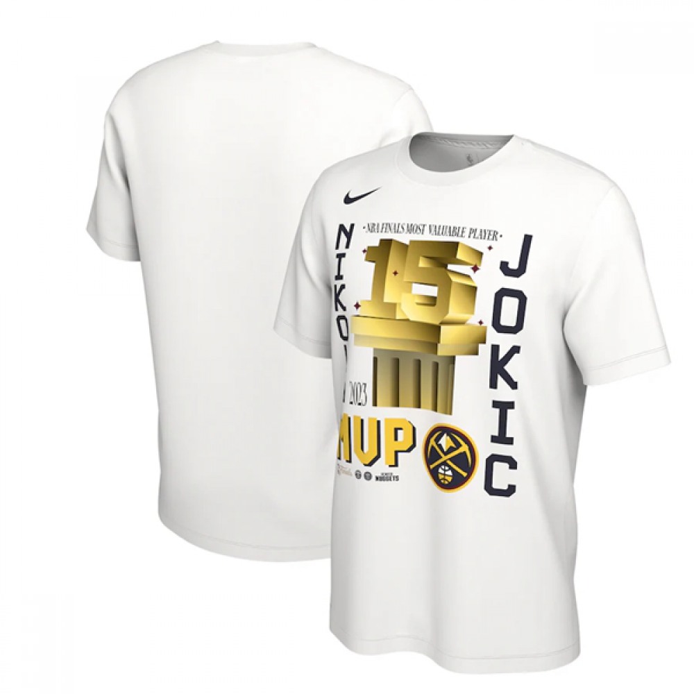 Jersey Denver Nuggets Nikola Jokic15 White - - Fan Favorite