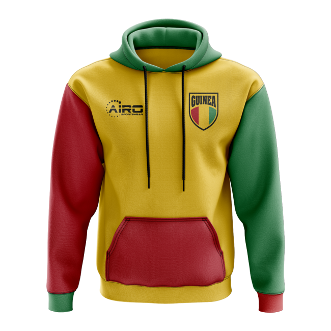 Guinea Concept Country Football Hoody (yellow) - Supporter Edition
