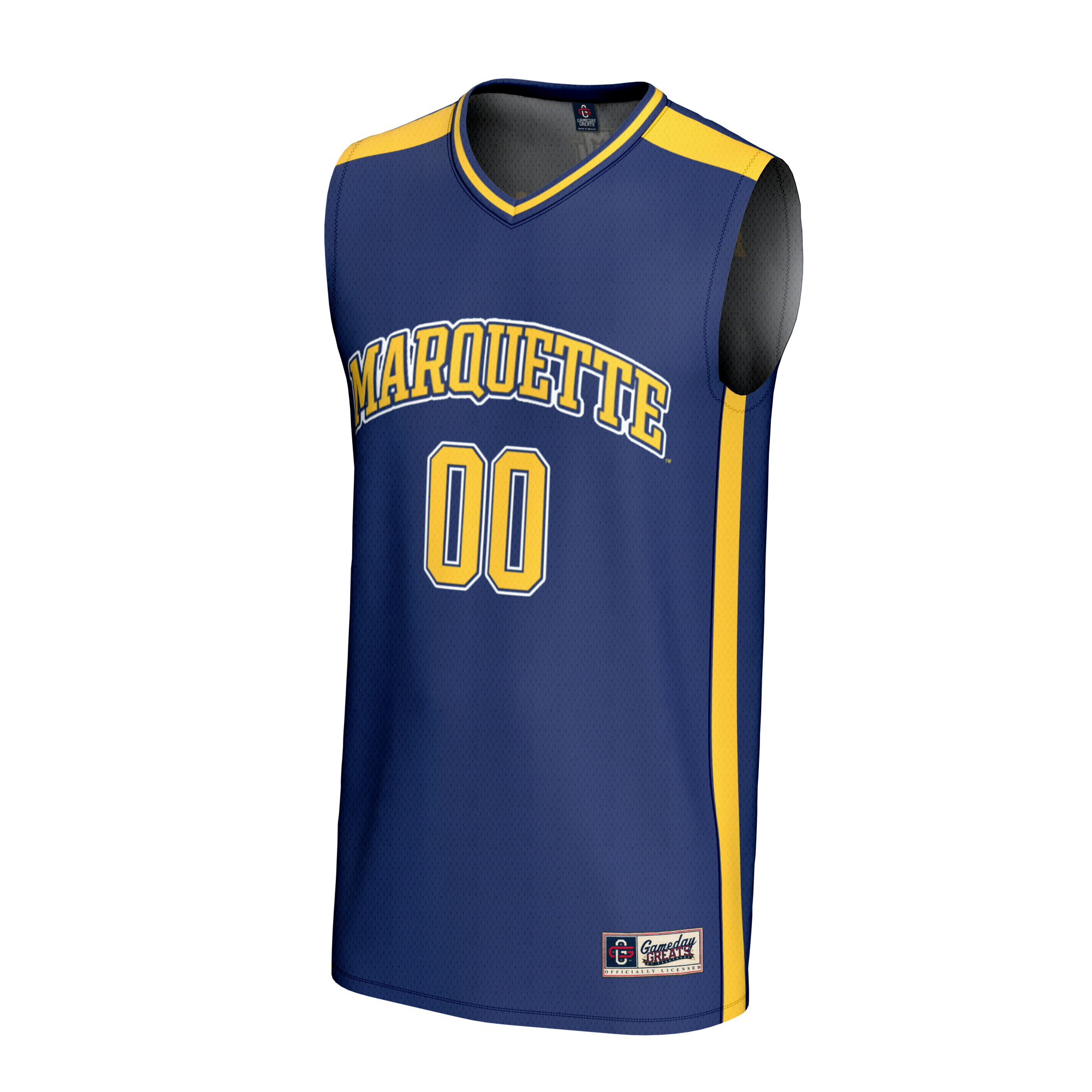 [DDG] Marquette Golden Eagles GameDay Greats Youth NIL Pick-A-Player Lightweight Men's Basketball Fashion Jersey - Blue