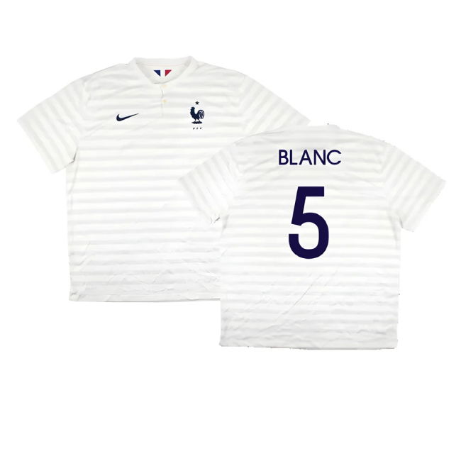 Player Issue Style France Away Professional Jersey 2014-2015
