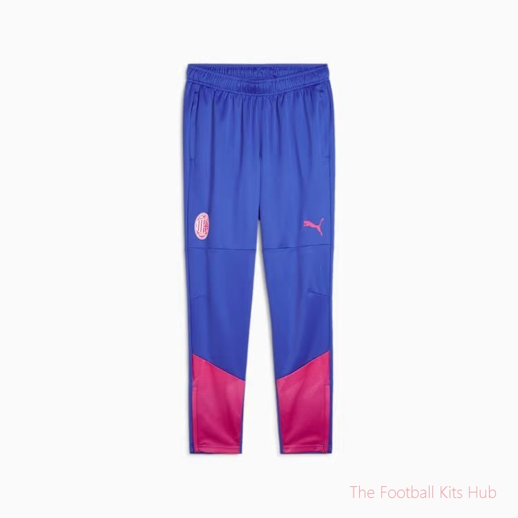 AC Milan Training Trousers - Royal Blue/Sunset Glow