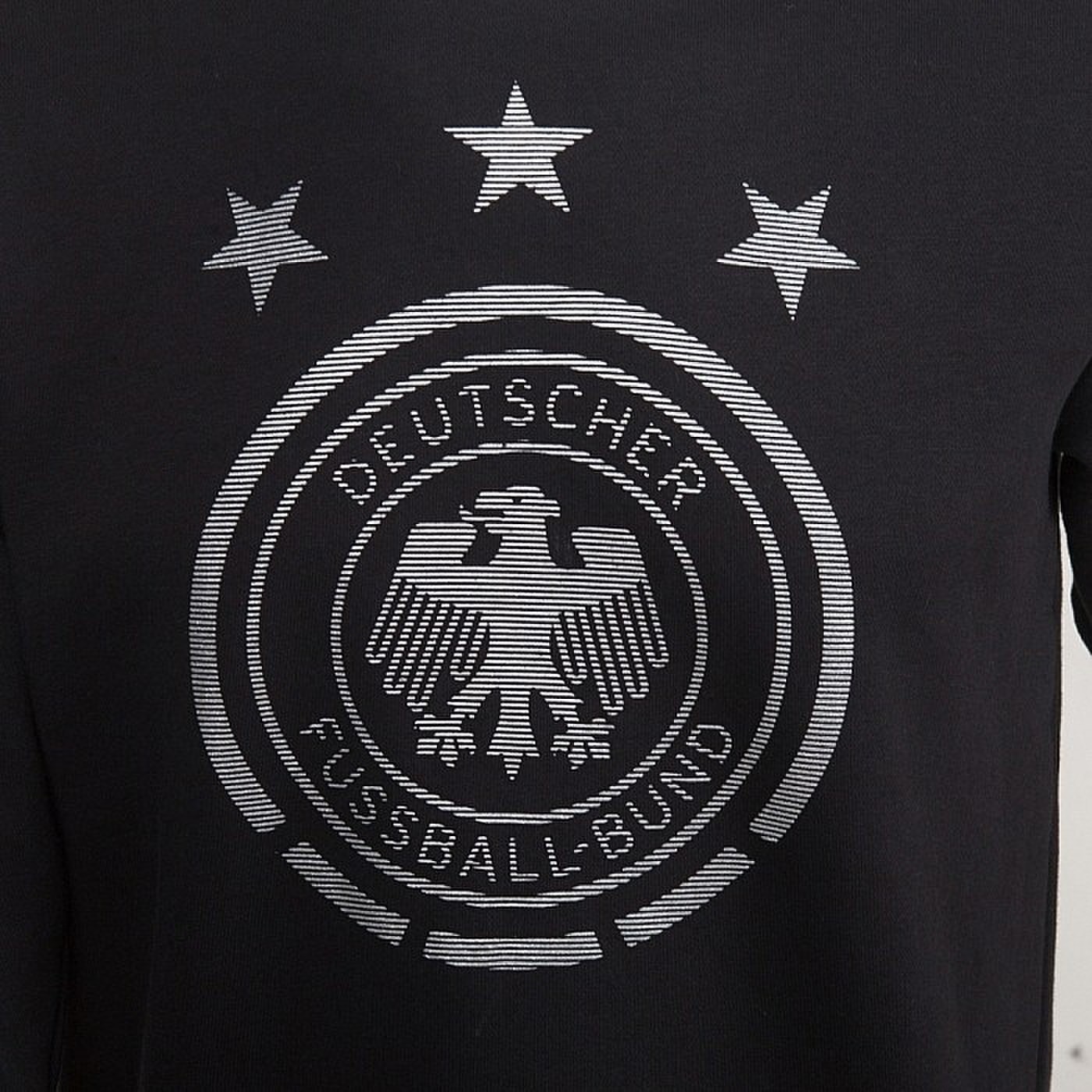 13-14 Germany Black Long Sleeve Crew Sweatshirt - Official Replica