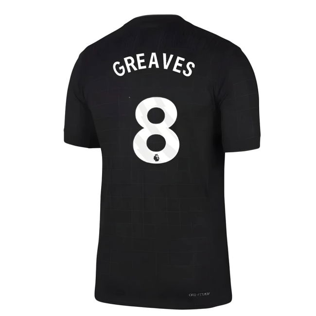 2025-2026 Tottenham Authentic Away Top (Greaves 8)