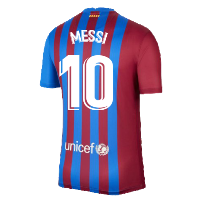 Replica 2021-2022 Barcelona Home With Retro Design - Legendary Number