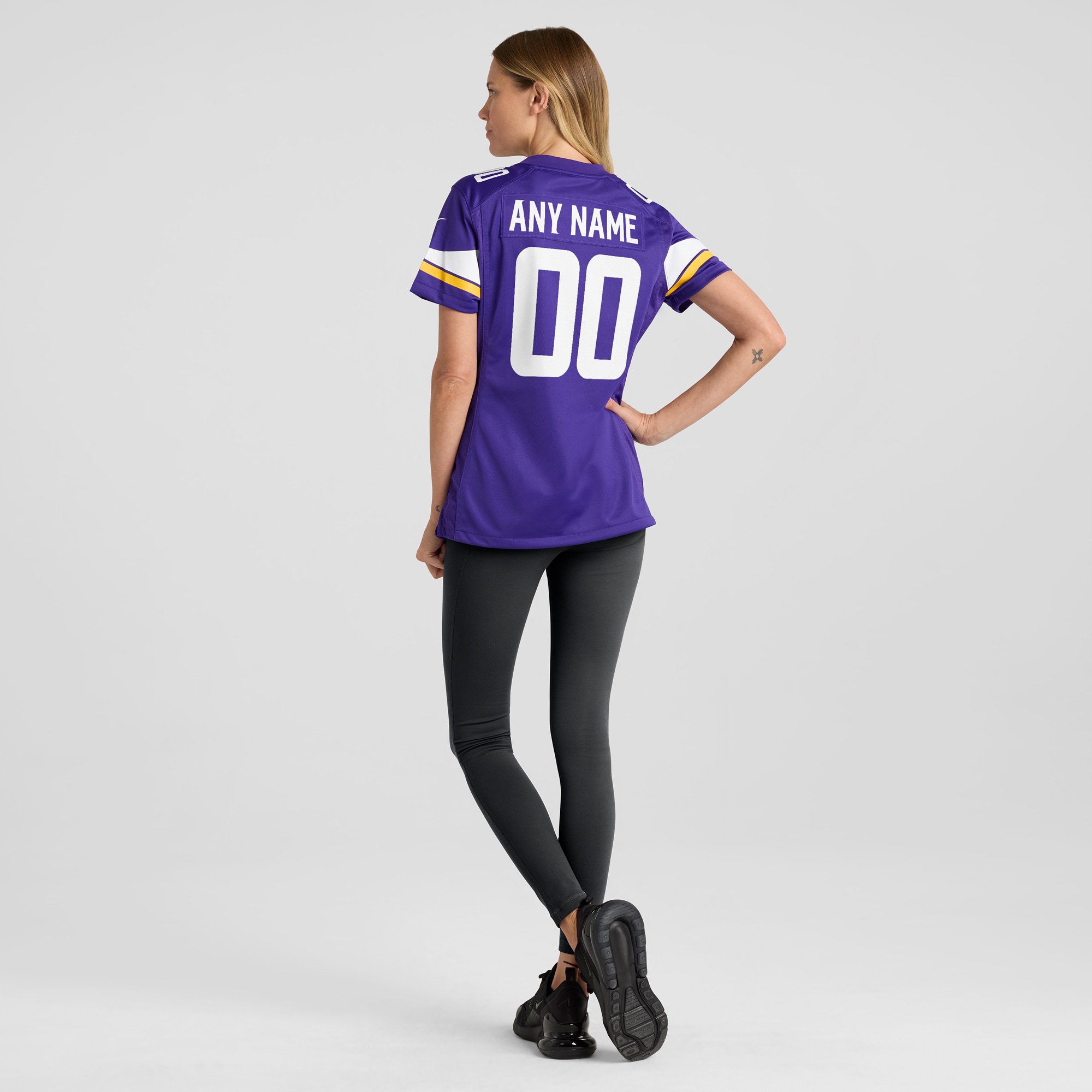 [ESK] Minnesota Vikings Women's Custom Game Jersey - Purple