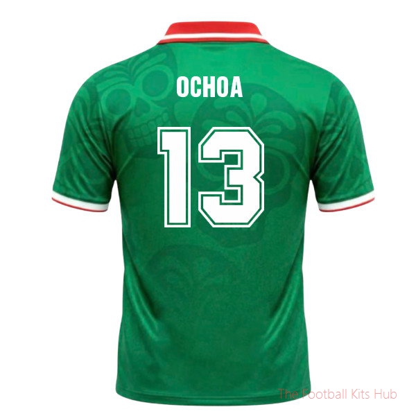 UMBRO Mexico World Cup 26 Football Shirt (Ochoa 13)