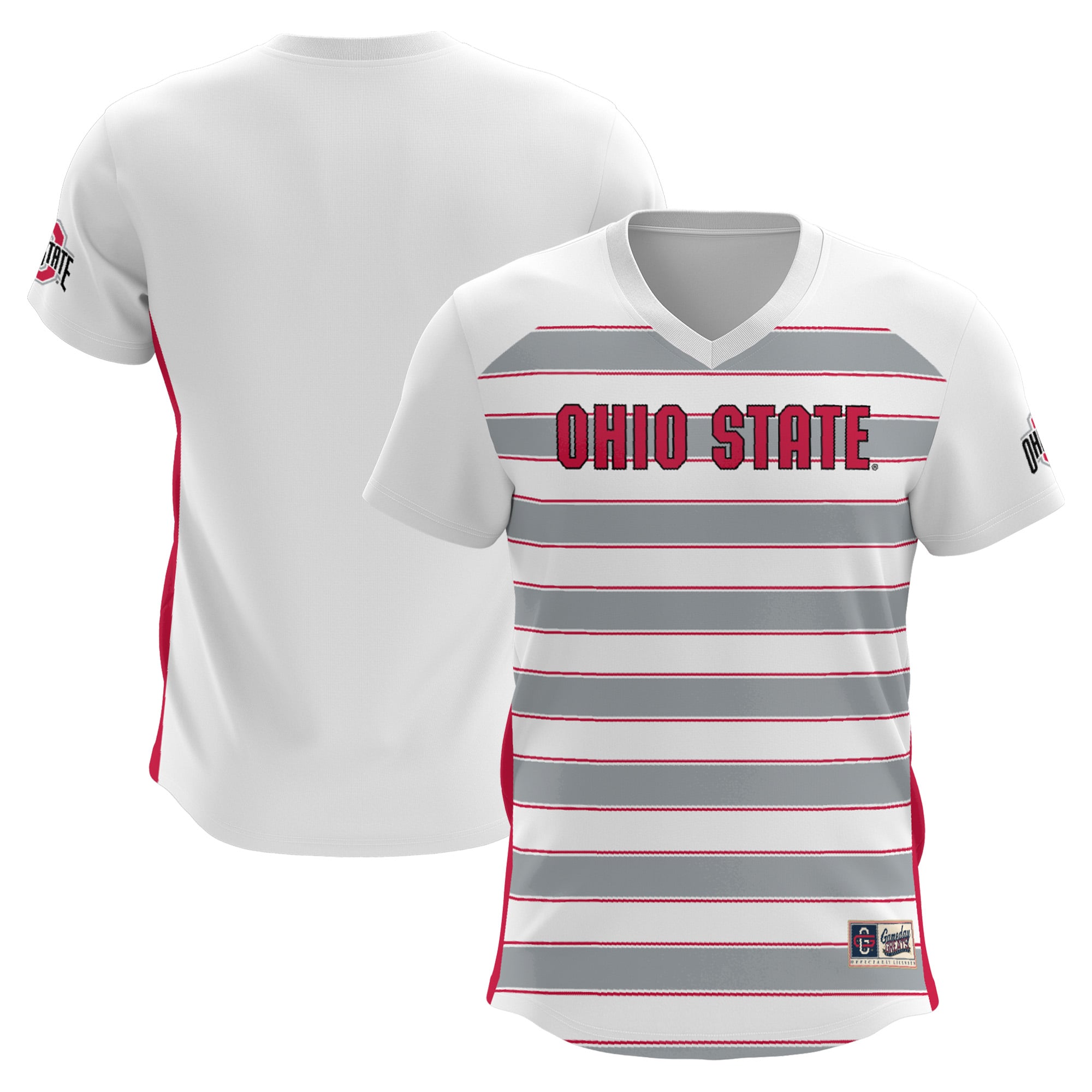 Ohio State Buckeyes GameDay Greats Youth Lightweight Soccer Jersey - White