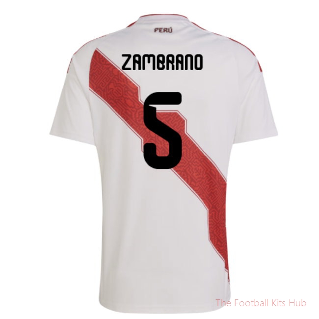 [JED] 2026/27 Peru Home Shirt (Zambrano 5)