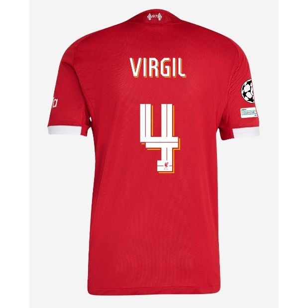 Liverpool Home Shirt Champions League 2025/26 Authentic