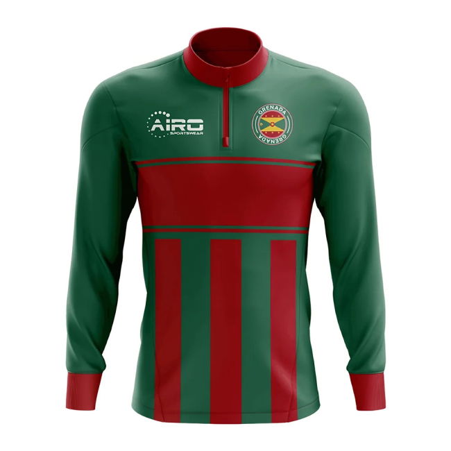Championship Grenada Concept Football Half Zip Midlayer Top