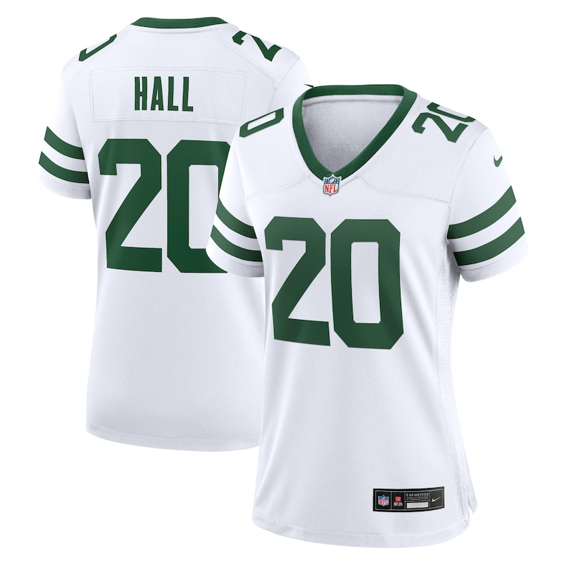 None Breece Hall New York Jets Vintage Authentic Jersey Game Day Wear