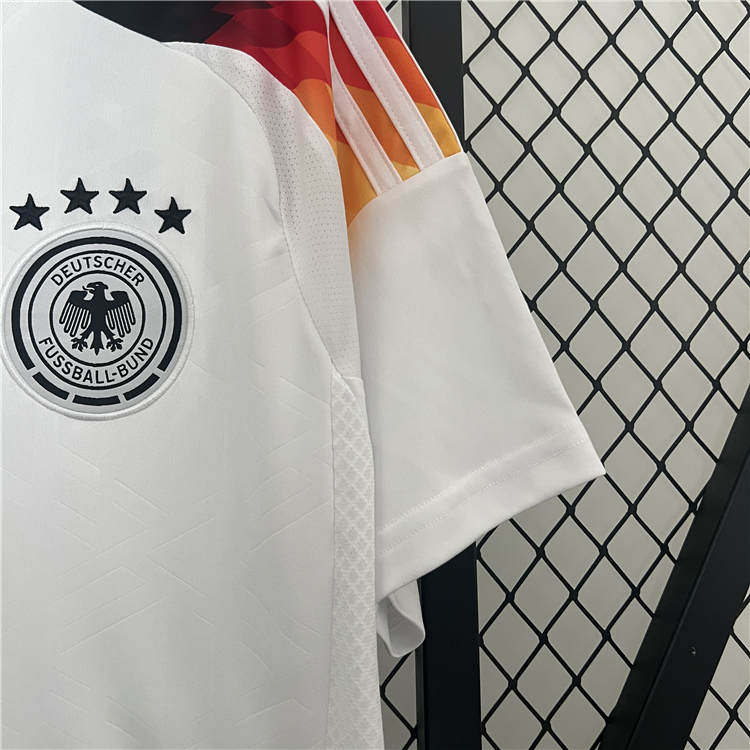 UEFA Euro 2024 Germany Home White Soccer Jersey Football Shirt -