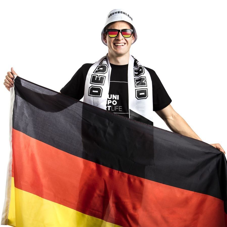 Deutschland Bucket Hat Pure White/yellow/red/jet Black