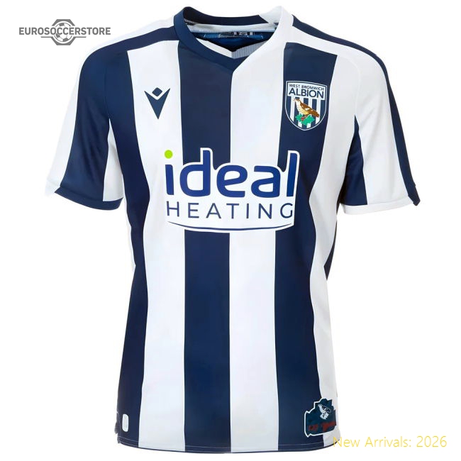 Official 2025-2026 West Brom Wba Home Shirt - Premium Quality Baby