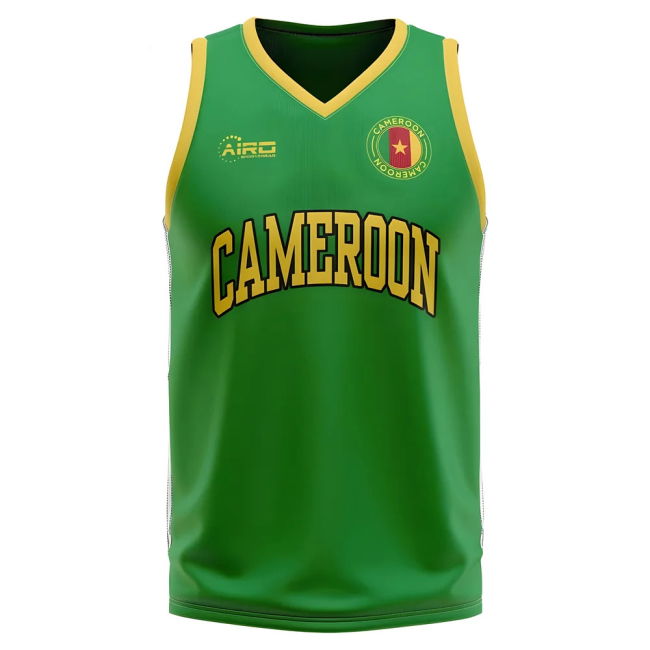 Fan-Favorite Exclusive-Design Cameroon Home Concept Basketball Shirt