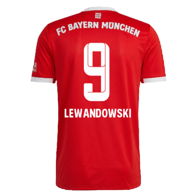 Bayern Munich Home Shirt (Lewandowski 2022-2023 9) Fan Edition
