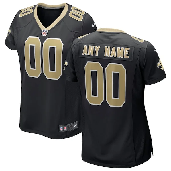 New Orleans Saints Game NFL Jersey - Black | Performance Football A...