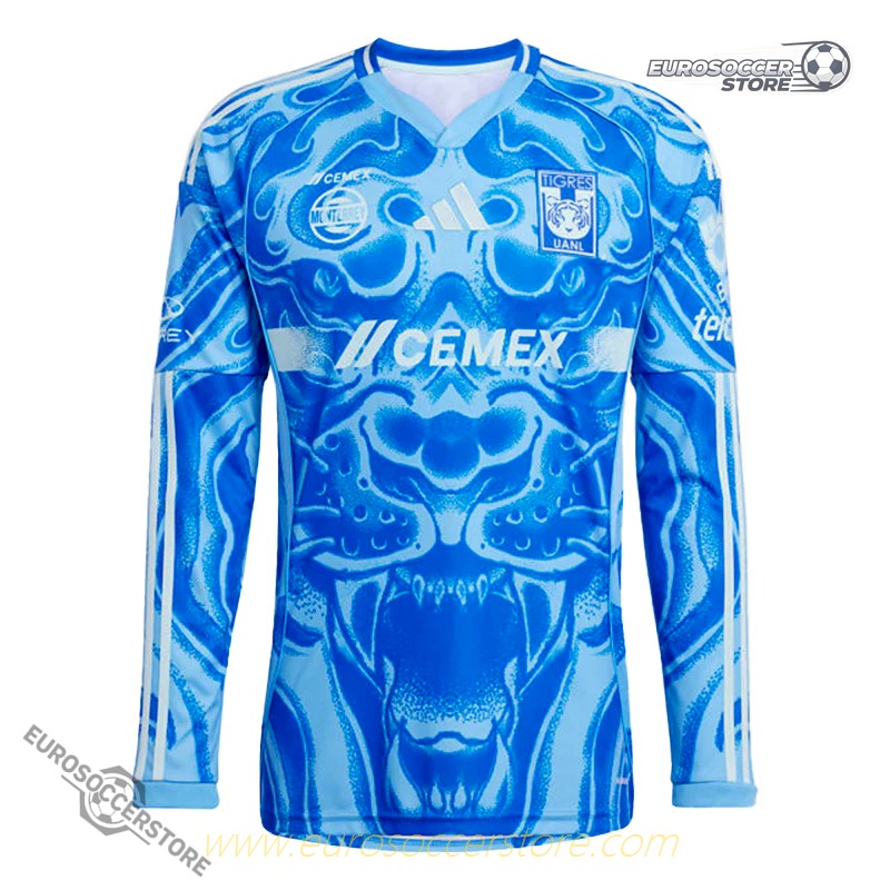 Tigres UANL 25-26 Season Away Long Sleeve Football Jersey
