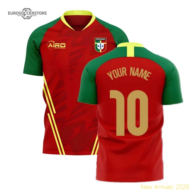 Official 2026 Portugal Home Jersey - High-Quality Construction Fan