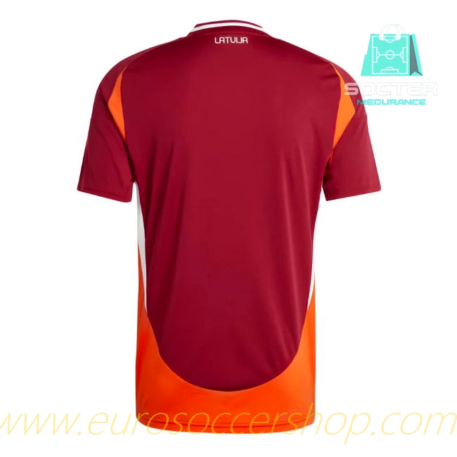 Authentic 2024/25 Campaign Latvia Home Football Shirt