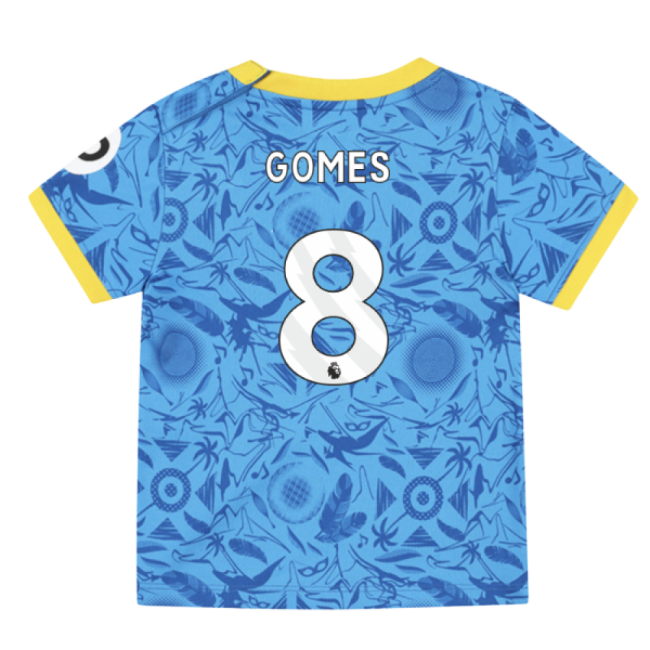 Economical 2025-2026 WOL Third Retro Jersey Gomes 8 - Adults Elit#205