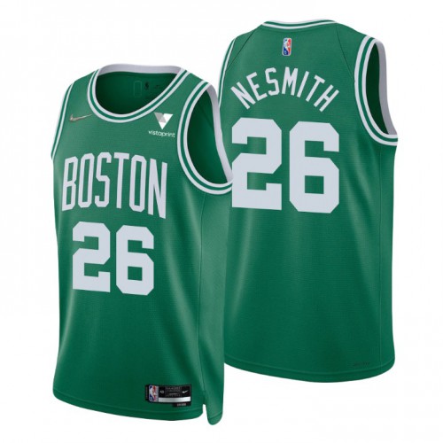 BOS Aaron N. #26 Superior 2021 75th NBA Swingman Jersey Green