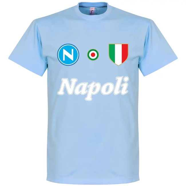 Replica Quality Napoli T-Shirt Supporter Kit (Kids)
