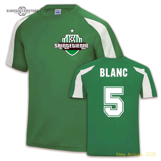 Saint Etienne Sports Training Jersey (Laurent Blanc 5)