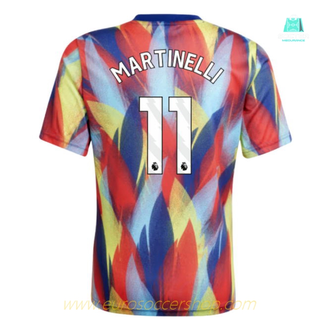 2025-2026 Arsenal Pre-Match Shirt (Victory Blue) - Kids (Martinelli 11)