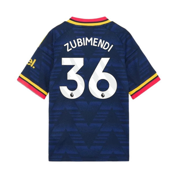 2026-2027 Arsenal Away Shirt (Kids) (Zubimendi 36)