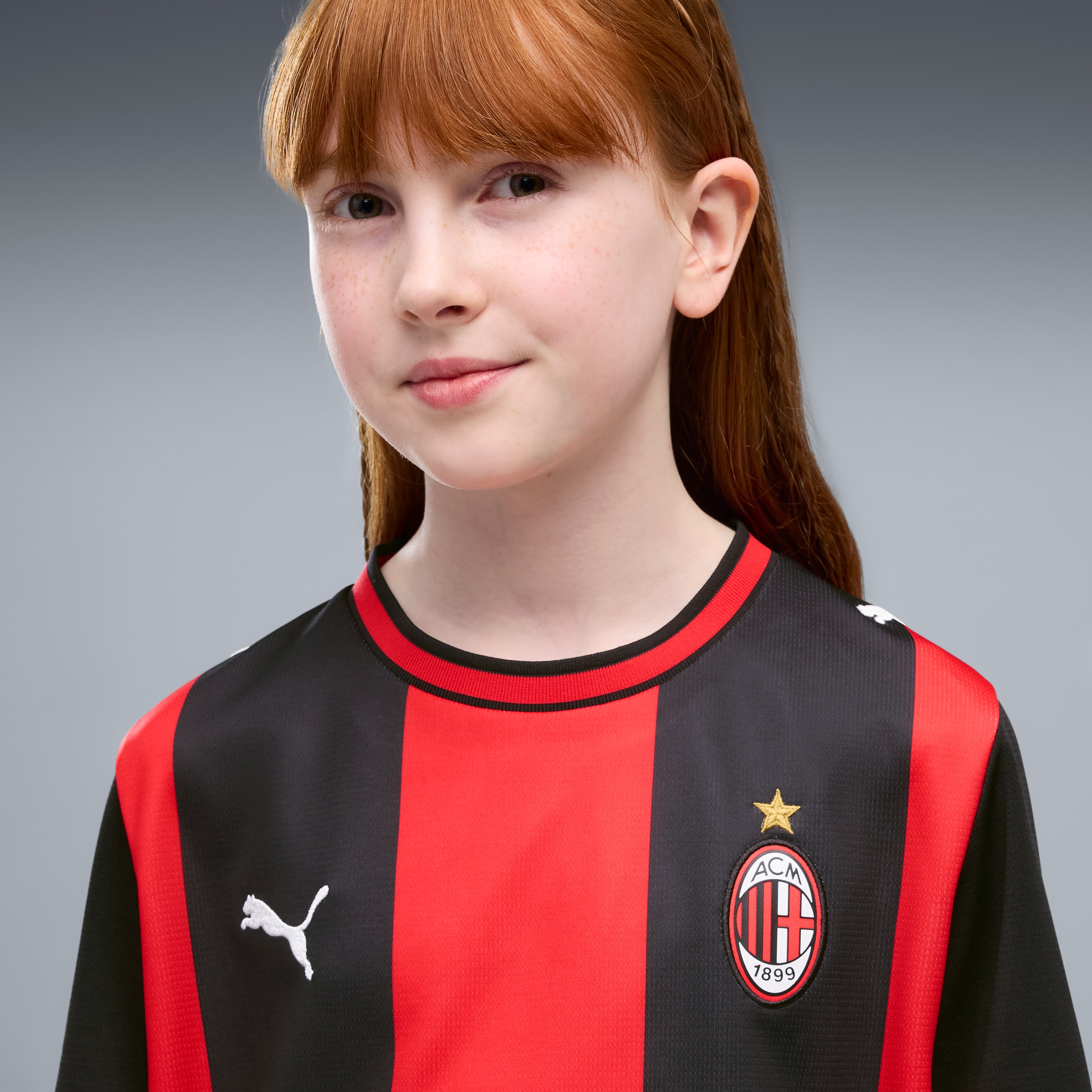 [SJH] AC Milan Youth 2026/27 Home Replica Jersey - Black/Red