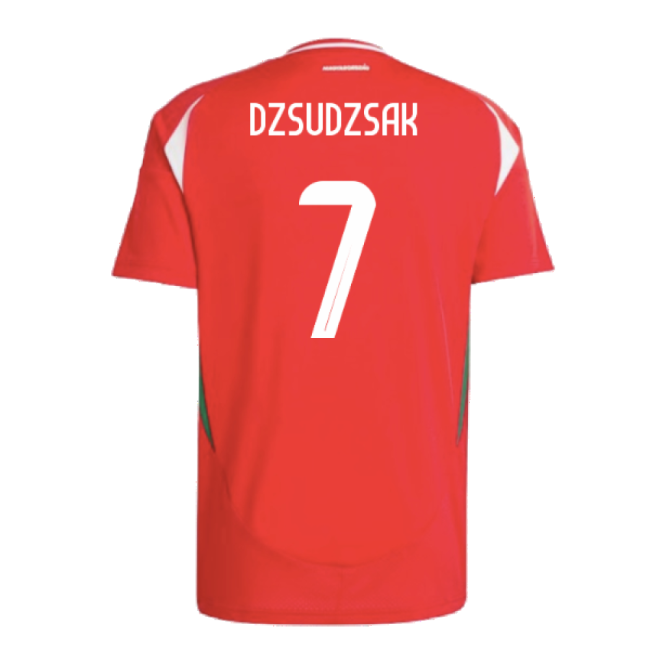 2024-2025 Hungary Home Shirt (Dzsudzsak 7) Premium Official