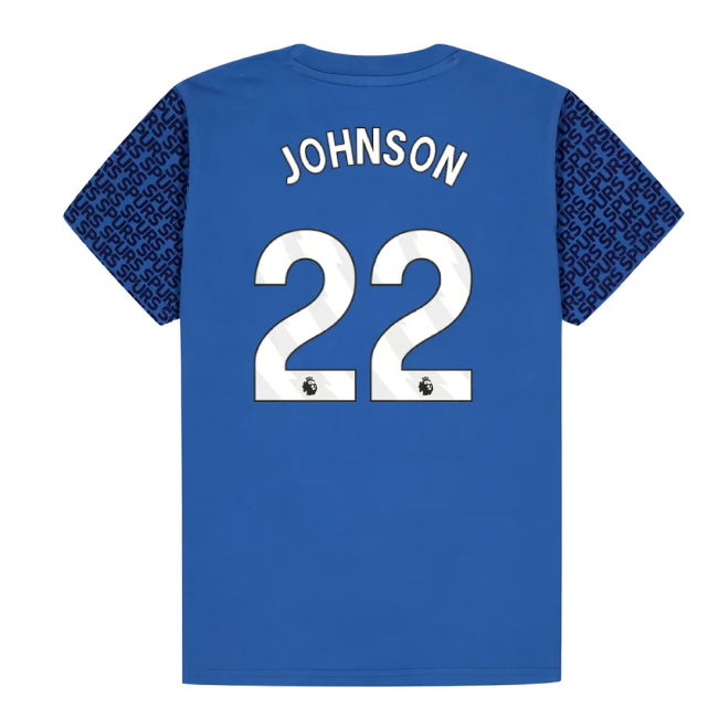 2020-26 Tottenham Official Home Soccer Jersey Johnson #22 L M S Kids