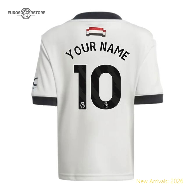 2024-2025 Man Utd Mini Safe Jersey Aeroready Kids-safe Technology