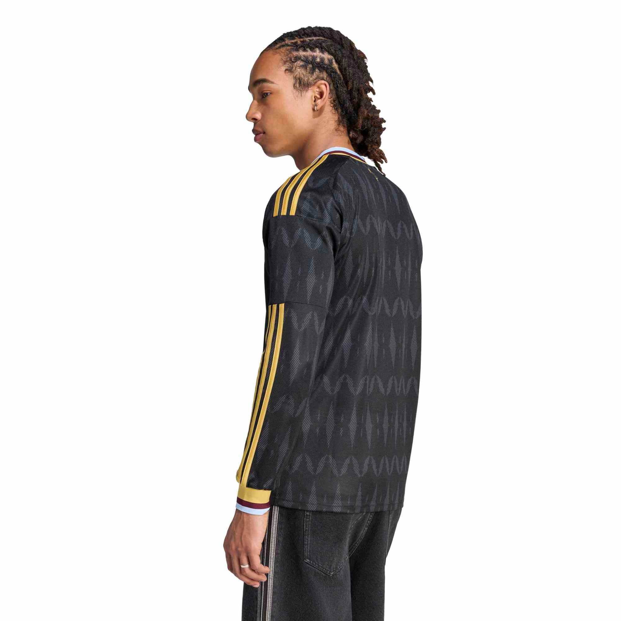 [SJH] Aston Villa 2026/27 Away Replica Long Sleeve Jersey - Black
