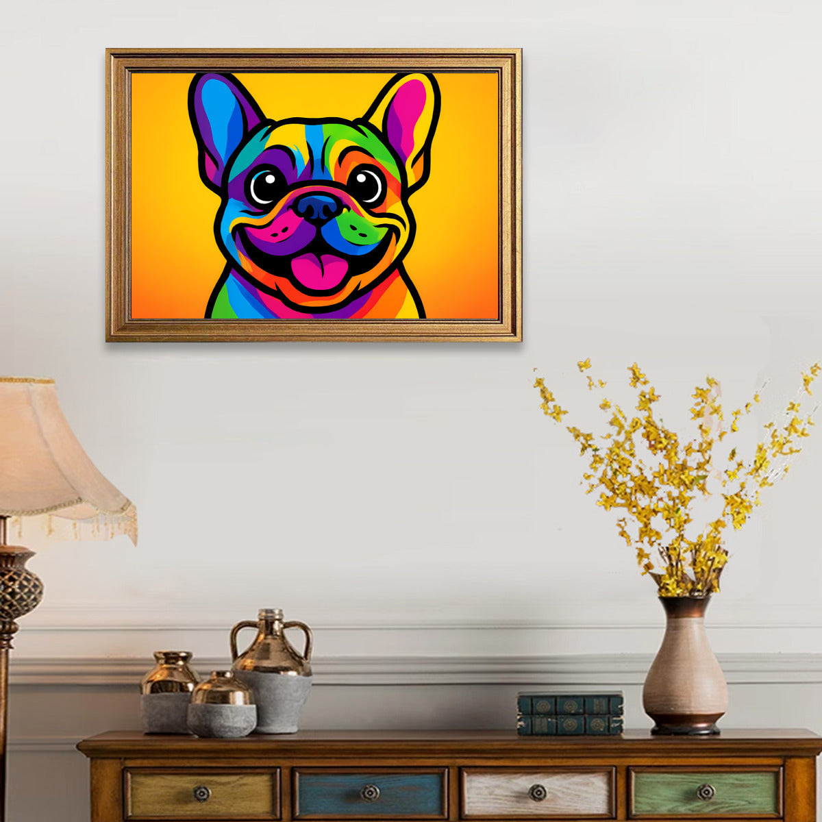 Loki - Framed poster • Wall Decoration