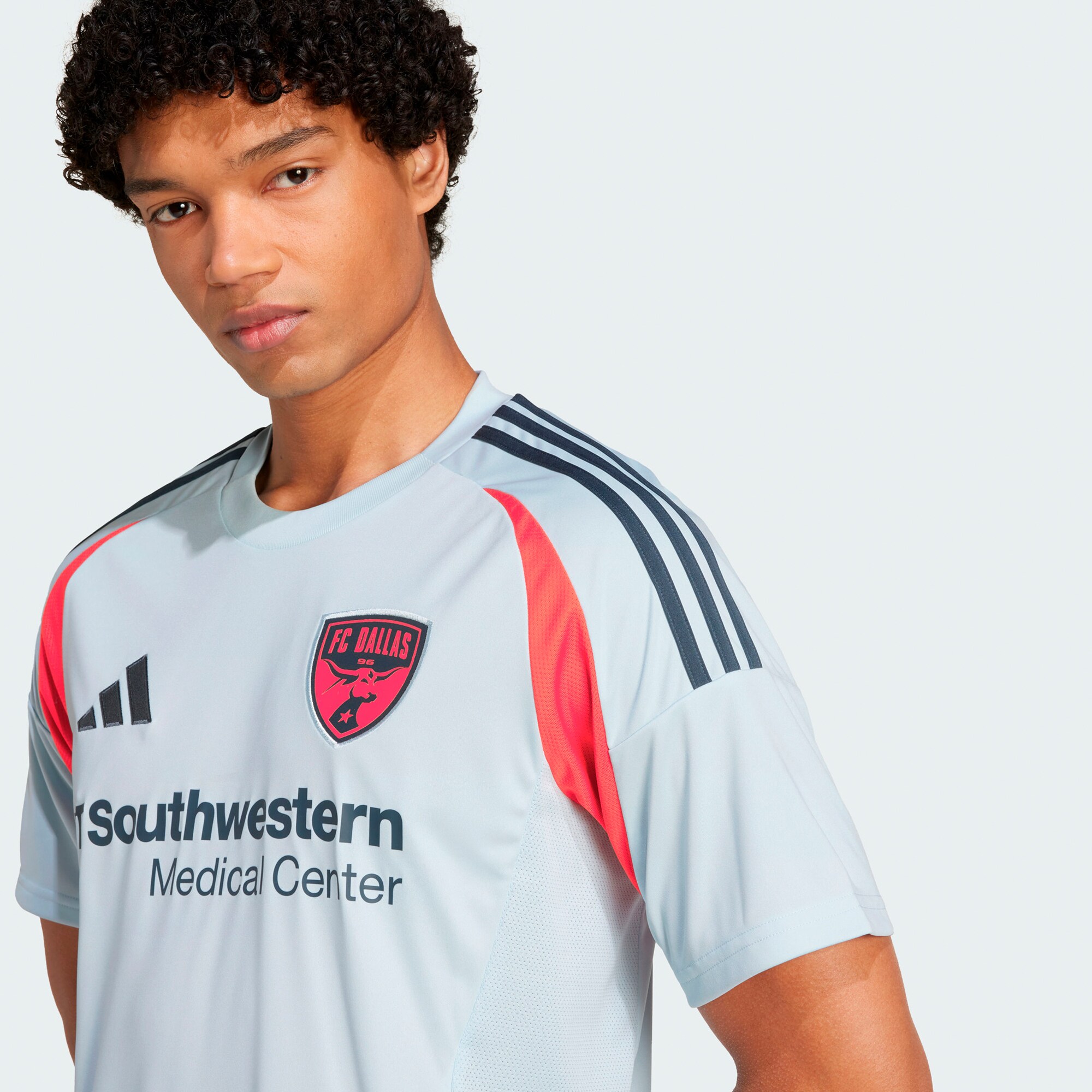 [JED] FC Dallas 2025 The Inferno Kit Replica Jersey - Light Blue