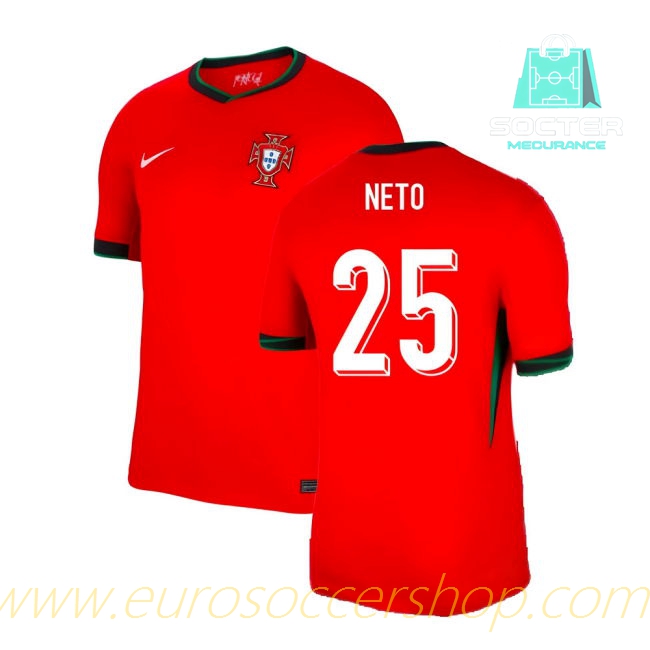 2024-2025 Season Portugal Replica Home (Neto 25)