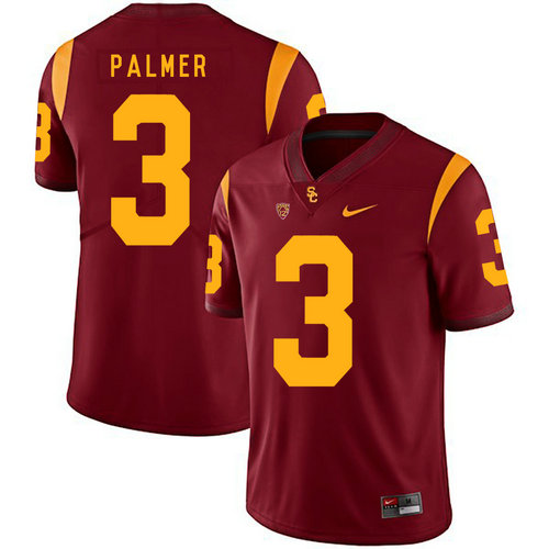 Men's None Red 2024 durabl Carson Palmer #3 high quality Jersey