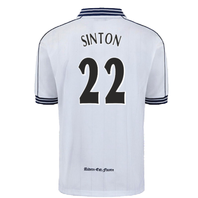 1997-1999 Tottenham Home Pony Retro Jersey (Sinton 22) Supporter Version