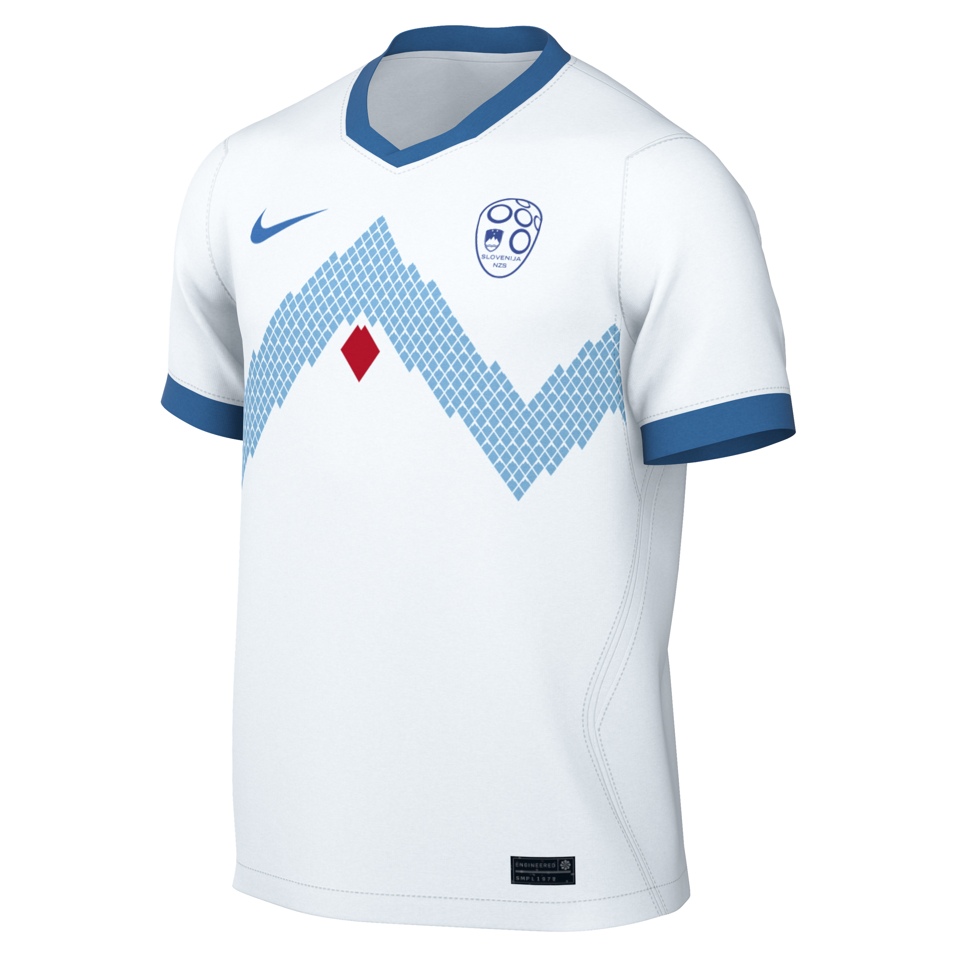 [SJH] Slovenia National Team 2026 Home Stadium Replica Jersey - White
