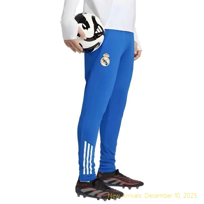High-Quality 2025-2026 RM Real Madrid EU Training Pants (Blue)